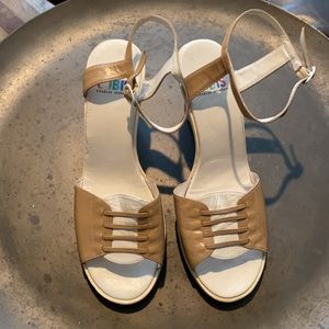 Charles Jourdan CJBIS Wedge Sandals